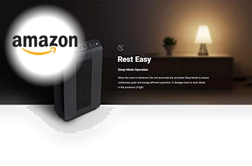 Air Purifier with True HEPA, PlasmaWave and Odor Reducing Washable AOC Carbon Filter — Activated Carbon Air Purifiers, Winix