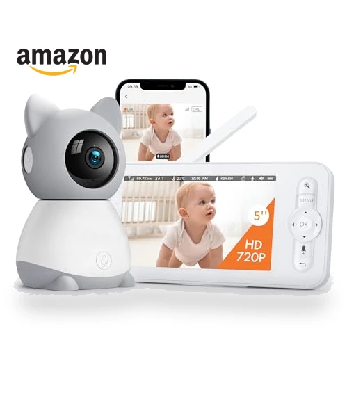 Baby Monitor with Camera and Audio — Baby Monitors, Yeluor