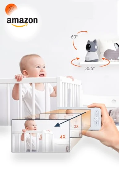 Baby Monitor with Camera and Audio — Baby Monitors, Yeluor