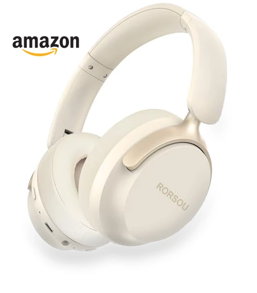 Bluetooth Headphones Over Ear — Over-Ear Headphones, RORSOU