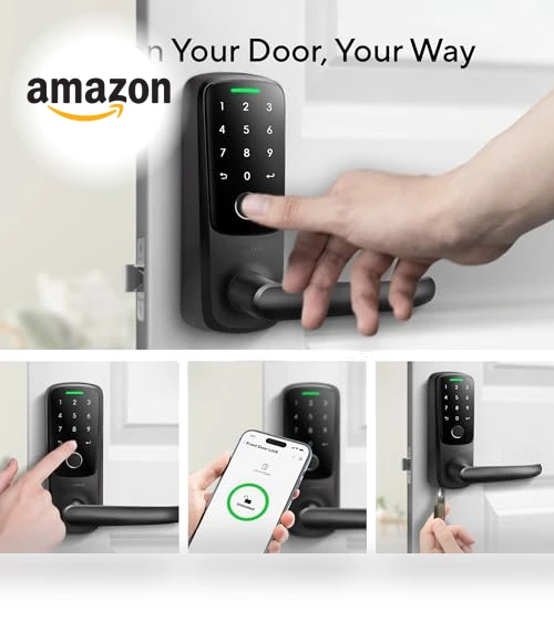 Built-in WiFi Smart Lock with Fingerprint — Smart Home Security, ULTRALOQ