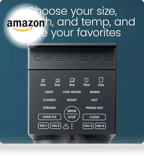 Caffeinator Single Serve Coffee Maker — Coffee & Espresso Combos, Chefman