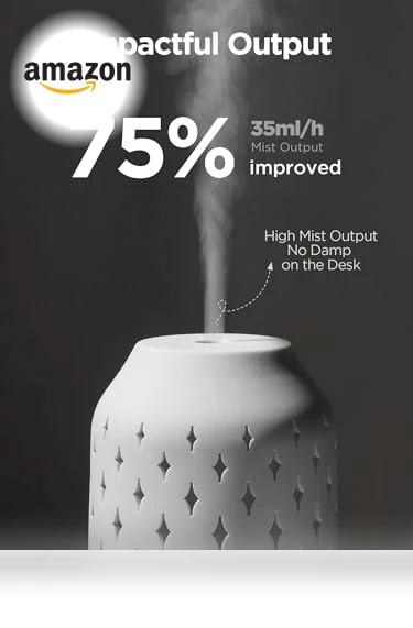 Ceramic Aromatherapy Diffuser — Diffusers, InnoGear