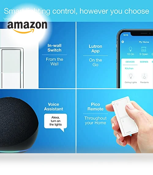 Claro Smart Switch with Wall Plate — Dimmer Switches, Lutron
