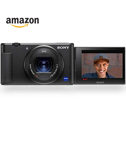 Compact Digital Vlogging 4K HDR Video Camera — Camcorder, Sony