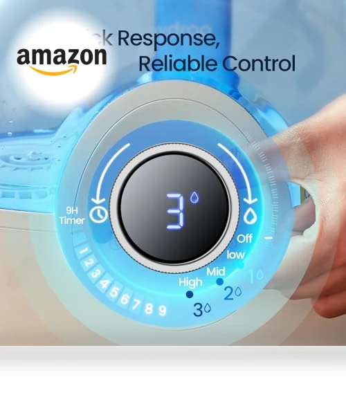 Cool Mist Humidifier — Air Moisturizers, raydrop