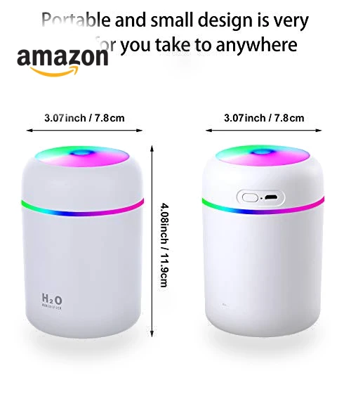 Cool Mist Portable Mini Humidifiers — Air Moisturizers, Mudder