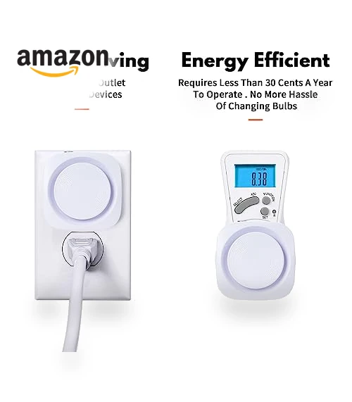 Dimmable Night Light with Dust to Dawn Sensor — Night Lights, EHENMALOM