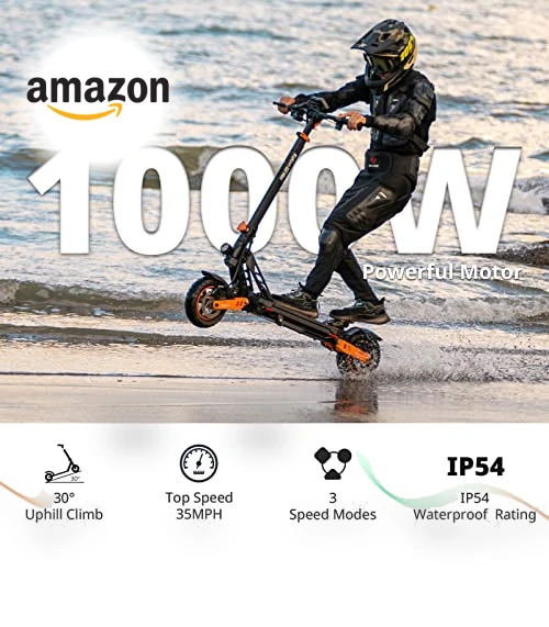 Electric Scooter with Seat — Push Scooters, KugooKirin