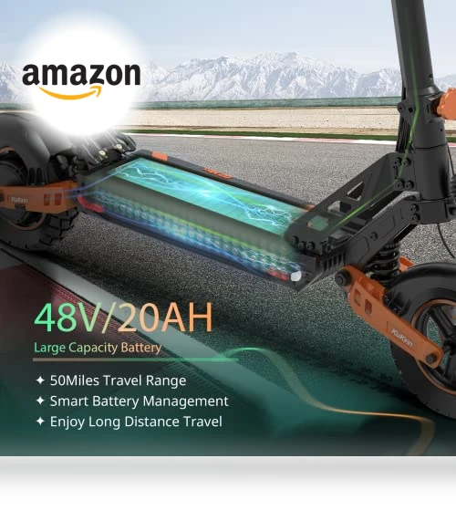 Electric Scooter with Seat — Push Scooters, KugooKirin