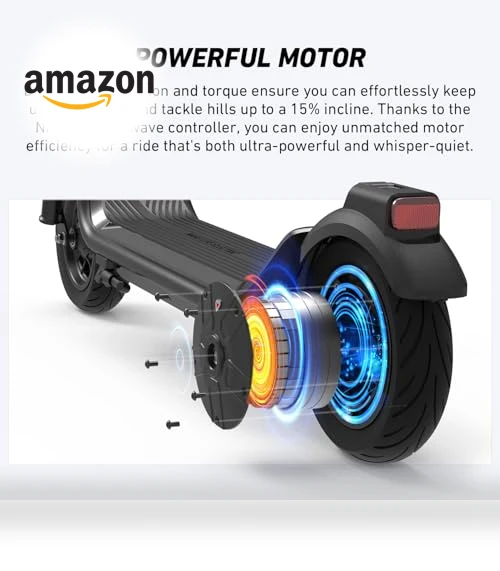 Electric Scooter with Suspension — Electric Self-Balancing Scooters, NIU