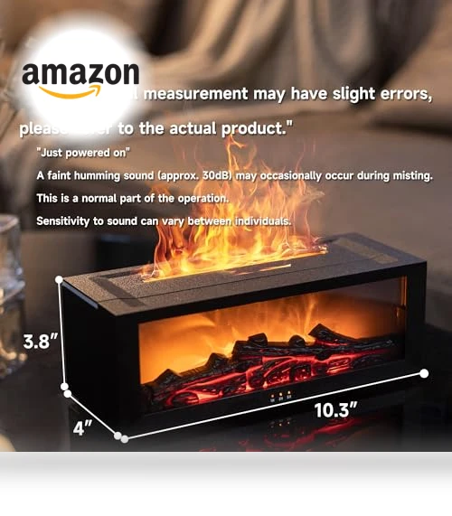 Flame Air Diffuser Humidifier — Air Moisturizers, TMEHM