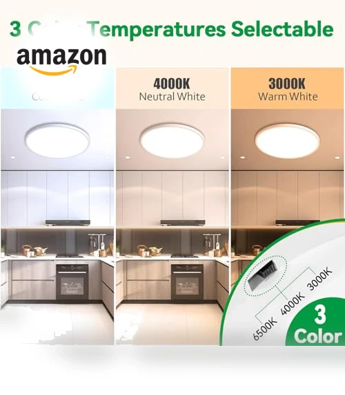 Flush Mount Ceiling Light — Overhead Lighting, AprZLee