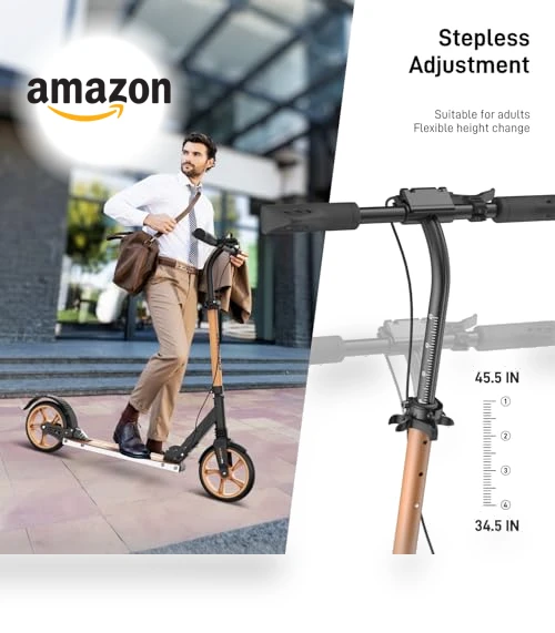 Foldable Kick Scooter — Push Scooters, WAYPLUS
