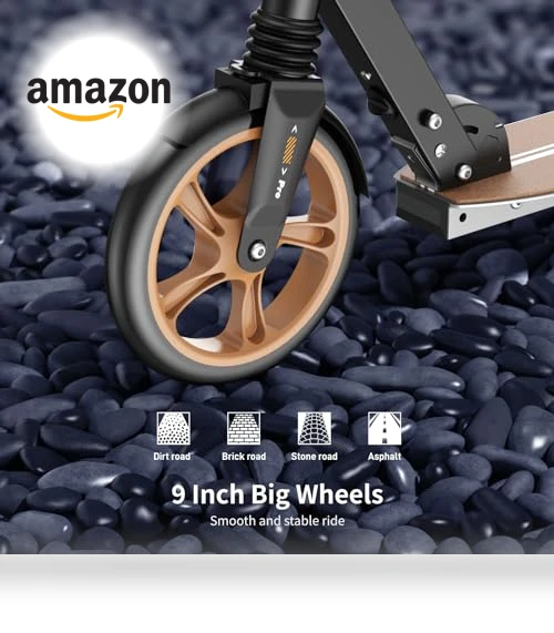 Foldable Kick Scooter — Push Scooters, WAYPLUS