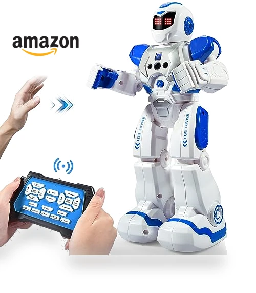 Intelligent Programmable Robot with Infrared Controller — Interactive Figures & Robots, ShanTou Shi ChengHai Qu ZhongYi WanJu ShiYe YouXian GongSi