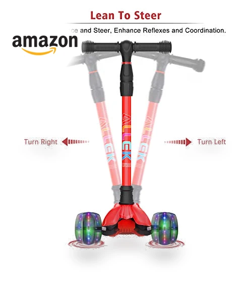 Kick Scooter with Light-Up Wheels — Push Scooters, Allek