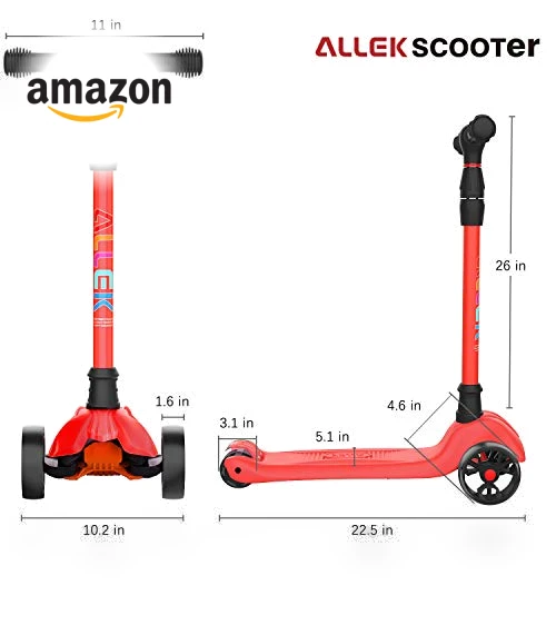 Kick Scooter with Light-Up Wheels — Push Scooters, Allek