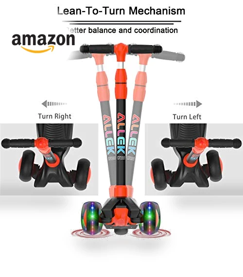Lean 'N Glide 3-Wheeled Push Scooter — Push Scooters, Allek