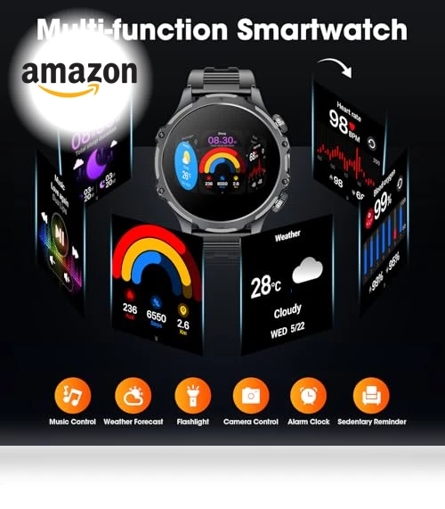 Military Smart Watch for Men — Smartwatches, Mingtawn