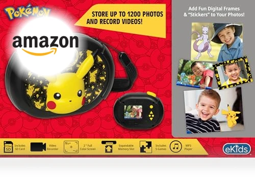 Pokemon Kids Camera — Interactive Learning Devices, eKids