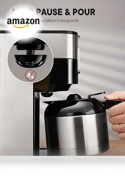 Programmable Coffee Maker with Thermal Carafe — Coffee Makers, SHARDOR