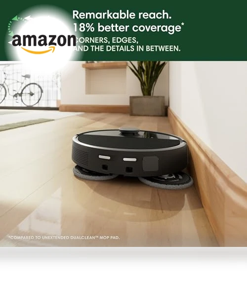Robot Vacuum & Mop + AutoWash Dock — Smart Cleaning Robots, iRobot