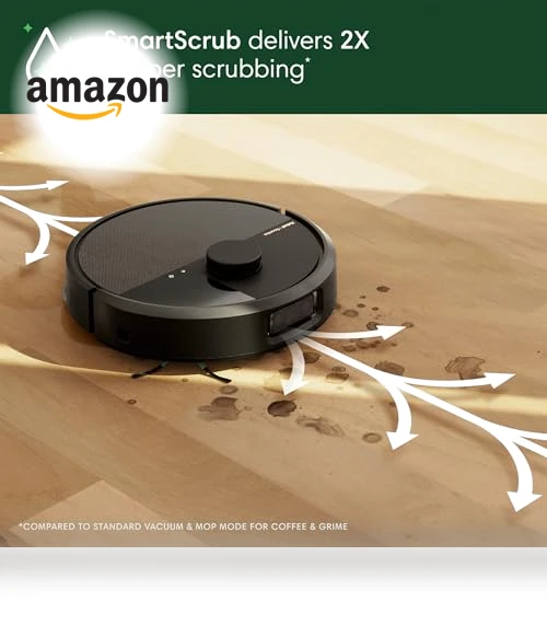 Robot Vacuum & Mop + AutoWash Dock — Smart Cleaning Robots, iRobot
