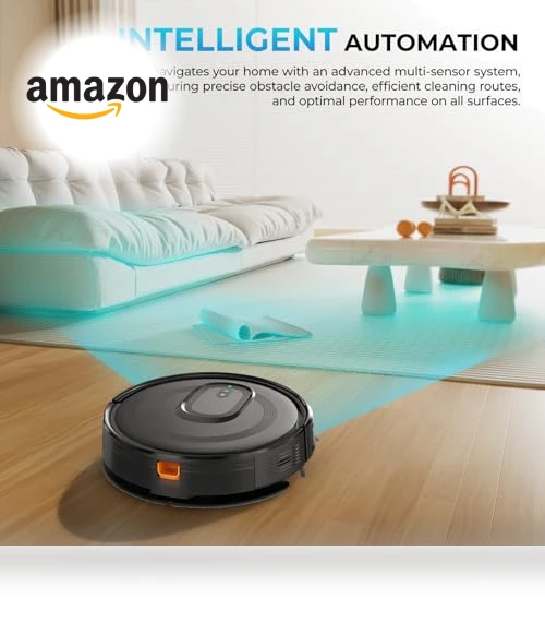 Robot Vacuum and Mop Combo — Smart Cleaning Robots, LWbrazl