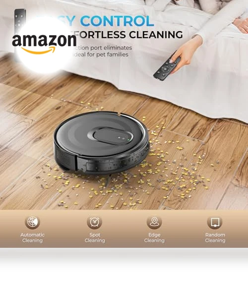 Robot Vacuum and Mop Combo — Smart Cleaning Robots, LWbrazl