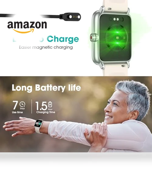 Senior Friendly Pedometer Watch — Smartwatches, Pautios
