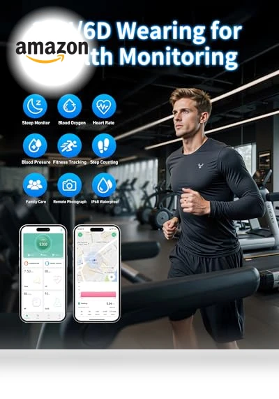 Smart Health Tracker Ring — Smart Rings, Melilinkcn
