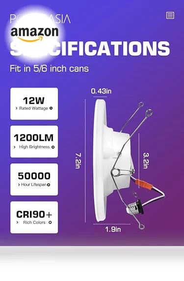 Smart LED Recessed Lighting — Recessed Lighting, POWERASIA