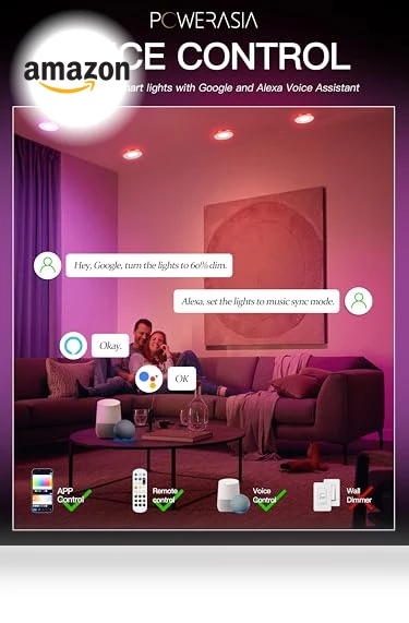 Smart LED Recessed Lighting — Recessed Lighting, POWERASIA