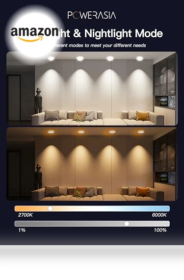 Smart LED Recessed Lighting — Recessed Lighting, POWERASIA