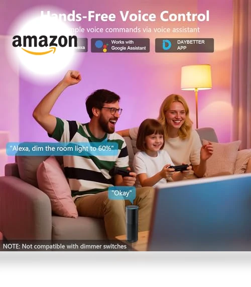 Smart Light Bulbs — LED, DAYBETTER