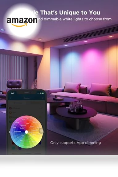 Smart Retrofit Recessed Lighting — LED, Govee