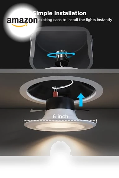 Smart Retrofit Recessed Lighting — LED, Govee