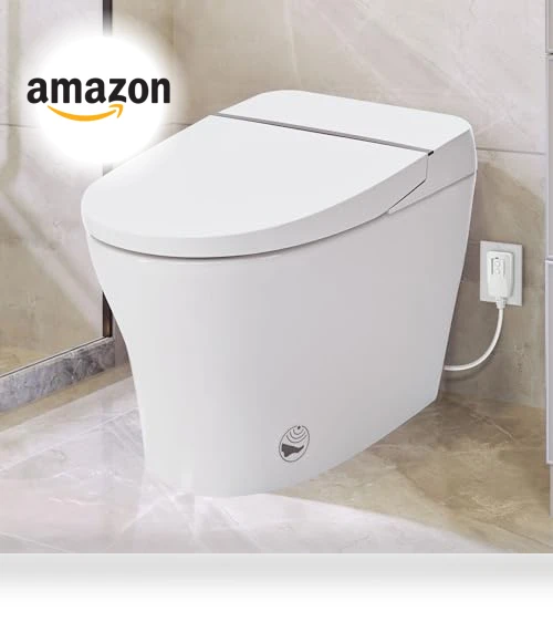 Smart Toilet with Bidet Built in — Bathroom Essentials, Merax