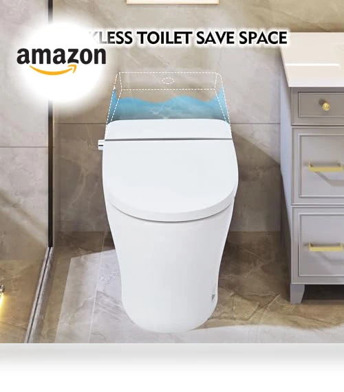 Smart Toilet with Bidet Built in — Bathroom Essentials, Merax