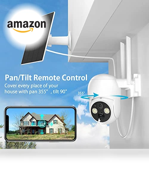 Solar Security Cameras Wireless Outdoor — Outdoor Security Cameras, WOOLINK