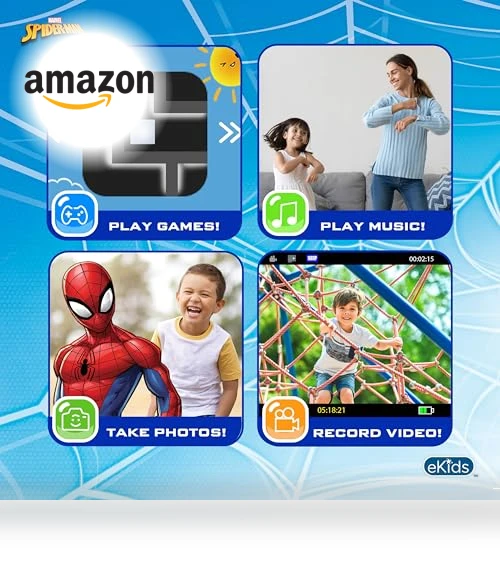 Spiderman Kids Camera — Interactive Learning Devices, eKids