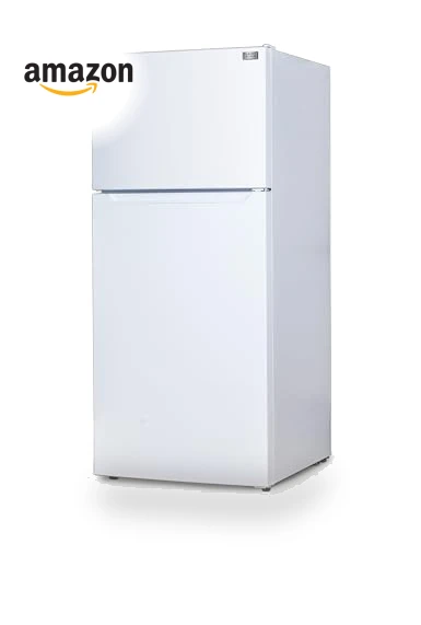 Top Mount Refrigerator with Freezer — Mini Fridges, BLACK+DECKER