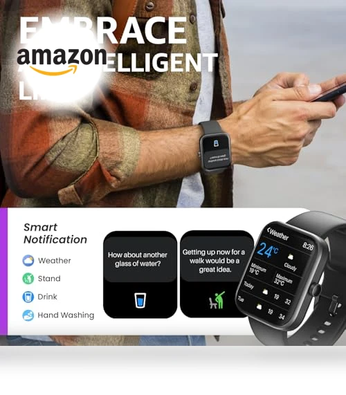 Upgraded Smart Watch — Smartwatches, TOZO