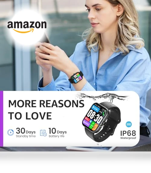 Upgraded Smart Watch — Smartwatches, TOZO