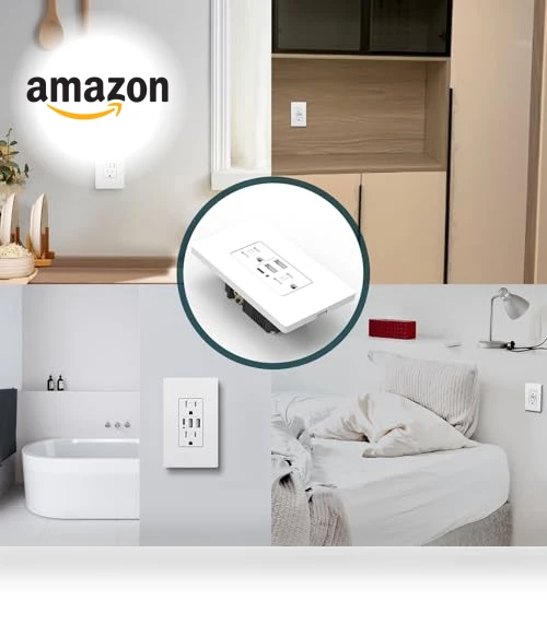 USB C Wall Outlet — Outlet Switches, TOPELER ELECTRIC INC