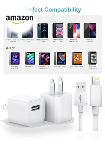 USB Charger with Lightning Cable — Chargers, Shenzhen Zhengyuhong Electronic Technology Co., Ltd