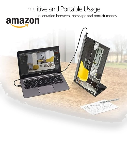 ZenScreen 15.6” 1080P Portable USB Monitor — Replacement Screens, Asus