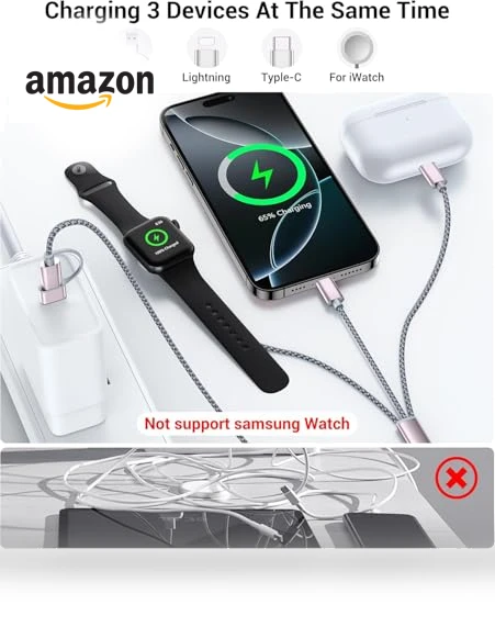 3-in-2 Multi Charging Cable — Charging Solutions, Temdan