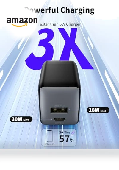 30W USB C Fast Charger Block — Chargers, wegear